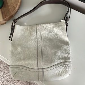 Off white very good condition Coach Purse